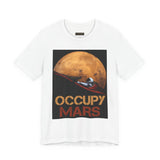 Mars Explorer Astronaut Unisex Heavy Cotton Tee Futuristic Space Adventure Graphic Shirt Inspiring Sci Fi Design Perfect Gift for Dreamers and Space Lovers