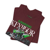 Kawasaki KFX450R Inspired ATV Racing Unisex Heavy Cotton T Shirt Off Road Quad Bike Power Design Streetwear Motorsport Graphic Tee