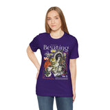 My Heart Is Beating Floral Anatomy Collage Unisex Jersey Short Sleeve Tee Abstract Vintage Graphic Artistic Streetwear Statement T Shirt