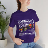 High Performance Single Seater Racing Car Graphic Unisex Heavy Cotton Tee Premium Motorsport Streetwear For Speed Lovers And Daily Casual Wear