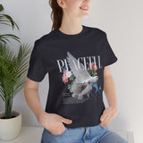 Peaceful Dove Floral Unisex Jersey Short Sleeve Tee Comfortable Soft Cotton Motivational Streetwear Graphic T-Shirt Bold Typography Casual Wear Perfect Gift For Friends Birthdays Everyday Style