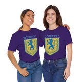 Jerusalem Lion Emblem Unisex Heavy Cotton Tee Historic Cultural Heritage Streetwear Iconic Symbol Classic Travel Souvenir Spiritual Gift Everyday Wear
