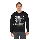 Dynasty Statue Graphic Unisex Heavy Blend Crewneck Sweatshirt Greek Sculpture Butterfly Streetwear Art Inspired Pullover