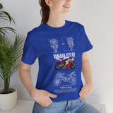 YZF R6 Inspired Unisex Heavy Cotton Tee Racing Superbike Motorcycle Streetwear Graphic Shirt For Riders Speed Lovers Track Day Fans Gift