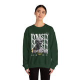 Dynasty Statue Graphic Unisex Heavy Blend Crewneck Sweatshirt Greek Sculpture Butterfly Streetwear Art Inspired Pullover