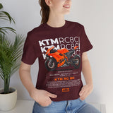 KTM RC 8C Track Inspired Unisex Heavy Cotton Tee Racing Superbike Graphic Streetwear Motorsport Fan T Shirt