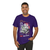 Blessed Praying Hands Floral Christian Graphic Unisex Jersey Short Sleeve Tee Faith Inspired Religious Streetwear Bold Motivational T Shirt