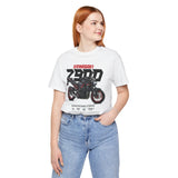 Z900 Streetfighter Blueprint Unisex Heavy Cotton Tee Naked Bike Inspired Performance Motorcycle Graphic Streetwear Gift Red