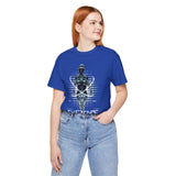Existence Dystopian Society Cyborg Unisex Jersey Short Sleeve Tee Futuristic Sci Fi Robotic Graphic Cyberpunk Streetwear Statement T Shirt