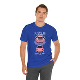 Luxury Pink Turbo Sports Car Inspired Graphic T Shirt Premium Supercar Aesthetic Streetwear Unisex Tee High Performance Auto Art Fashion For Car Lovers