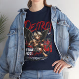 Betrayed Angel Destroy Graphic Unisex Heavy Cotton T Shirt Edgy Gothic Streetwear Bold Motivational Urban Fashion Outfit