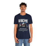 African Twin Adventure Motorcycle Graphic Tee Off Road Touring Bike T Shirt For Riders Explorers Long Distance Travel Motorsport Streetwear Gift