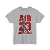 Air Jordan Sky Legend Unisex Heavy Cotton Tee Bold Athletic Streetwear Design Inspirational Basketball Dunk Artwork Motivational Sports Graphic Tee For Dreamers And Hustlers