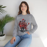 Legends On Court Unisex Heavy Blend Crewneck Sweatshirt Basketball Streetwear Athletic Graphic Pullover Bold Sports Design Perfect Gift For Gym Lovers Urban Fashion Festivals And Basketball Fans