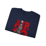 Air Jordan Sky Legend Unisex Sweatshirt Heavy Blend Motivational Athletic Streetwear Bold Basketball Inspired Design Premium Comfort Fashion For Dreamers Hustlers And Game Changers