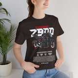 Z900 Streetfighter Blueprint Unisex Heavy Cotton Tee Naked Bike Inspired Performance Motorcycle Graphic Streetwear Gift Red