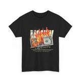 Money Is Not Just Currency Burning Dollar Graphic Unisex Heavy Cotton Tee Hustler Streetwear Motivational Cash Fire Design