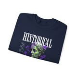 Historical Statue Graphic Premium Unisex Heavy Blend Crewneck Sweatshirt Vintage Aesthetic Streetwear Pullover
