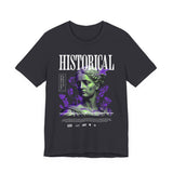Historical Statue Graphic Premium Unisex Jersey Short Sleeve Tee Vintage Aesthetic Streetwear T-Shirt