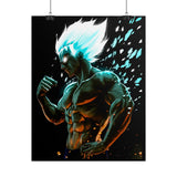 Limit Break Energy Motivational Poster Bold Anime Inspired Wall Art For Gym Home Office Studio Motivation Discipline And Alpha Mindset Decor