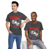 Money Motivation Hustler Mindset Graphic Print Unisex Heavy Cotton Tee Streetwear Power T Shirt