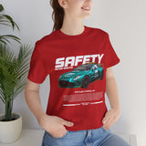 Formula One Safety Car Inspired Motorsport Graphic Unisex Tee High Performance Racing Streetwear Track Day Apparel Pace Car Design For Racing Fans Speed Culture Enthusiasts