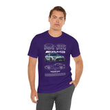 High Performance Silver Track Car Unisex Heavy Cotton Tee Bold Streetwear Racing Style Graphic Shirt Gift for Speed Lovers