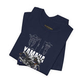 YZF R15 Inspired Motorcycle Graphic Unisex Heavy Cotton Tee Racing Sport Bike Streetwear Gift For Riders Speed Lovers Track Style Casual Wear