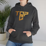 Top G Andrew Tate Graphic Hoodie Black Unisex Streetwear Motivational Hustle Pullover Sweatshirt Gold Typography Design