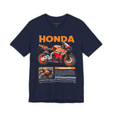Honda CBR Racing Motorcycle Graphic Tee Superbike Track Inspired Sport Bike T Shirt For Riders Speed Lovers Motorsport Streetwear Gift