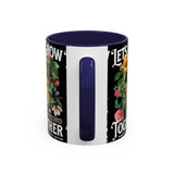 Heart Flower Accent Coffee Mug Bold Anatomical Heart Floral Design Motivational Ceramic Cup Empowering Symbol of Love Strength and Vitality Perfect Gift for Coffee Lovers Friends Birthdays Office Desk and Cozy Tea Moments