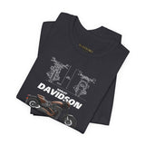 Harley Davidson FXDR Inspired Power Cruiser Motorcycle Graphic Unisex Heavy Cotton Tee Premium Streetwear T Shirt for Riders Bikers Enthusiasts Bold Everyday Wear