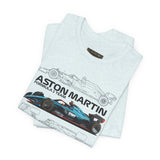 Single Seater Racing Car Artwork Unisex Heavy Cotton Tee High Speed Inspired Streetwear Graphic Shirt For Motorsport Fans And Performance Enthusiasts