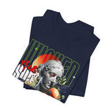 Wicked Supreme Unisex Jersey Short Sleeve Tee Graphic Streetwear T Shirt Statue Art Design Aesthetic Bold Vintage Inspired Supreme Print Casual Fashion