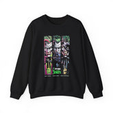 Comic Chaos Halftone Art Unisex Heavy Blend Crewneck Sweatshirt Bold Graphic Streetwear Pullover Premium Vintage Design Warm Cozy Fleece Everyday Wear Perfect Gift for Art Lovers and Urban Culture...