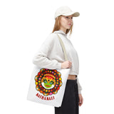 Kathakali Tote Bag Kerala Traditional Dance Art Canvas Bag Indian Culture Onam Festival Malayalam Heritage Ethnic Graphic Reusable Shopping Bag