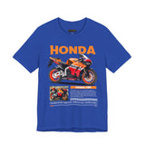 Honda CBR Racing Motorcycle Graphic Tee Superbike Track Inspired Sport Bike T Shirt For Riders Speed Lovers Motorsport Streetwear Gift