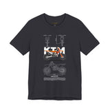 KTM 250 EXC Dirt Bike Blueprint Unisex Heavy Cotton Tee Motocross Enduro Racing Inspired Graphic T Shirt For Riders And Adventure Lovers