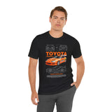 Legendary Turbo JDM MK4 Street Racer Unisex Heavy Cotton Tee Retro Tuner Car Graphic Shirt