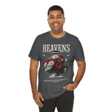 Heavens Hallucinations Unisex Jersey Short Sleeve Tee Comfortable Modern Streetwear Bold Artistic Floral Graphic Design Perfect Gift for Friends Birthdays Casual Wear