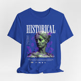 Historical Statue Graphic Premium Unisex Jersey Short Sleeve Tee Vintage Aesthetic Streetwear T-Shirt