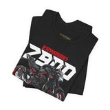 Z900 Streetfighter Blueprint Unisex Heavy Cotton Tee Naked Bike Inspired Performance Motorcycle Graphic Streetwear Gift Red