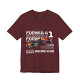 High Performance Single Seater Racing Car Graphic Unisex Heavy Cotton Tee Premium Motorsport Streetwear For Speed Lovers And Daily Casual Wear