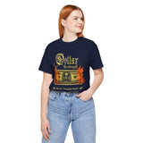 Dollar The Strength Burning Money Legacy Unisex Jersey Short Sleeve Tee Gothic Flames Graphic Bold Motivational Streetwear Statement T Shirt