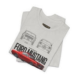 Classic 1965 Fastback Muscle Car Illustration Unisex Heavy Cotton Tee Retro Collector Streetwear Gift Shirt