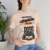 High-Performance Race Machine Concept Unisex Heavy Cotton Tee Powerful Aerodynamic Single-Seater Track Car Graphic Streetwear Top