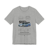 Nissan Skyline R34 GTR Inspired Illustrated JDM Performance Sports Car Graphic T Shirt Japanese Turbo Street Racing Automotive Streetwear Iconic 90s Car Culture Gift For JDM Enthusiasts