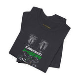 Kawasaki Ninja H2R Inspired Hyperbike Graphic Unisex Heavy Cotton Tee Streetwear Racing Style Motorcycle Art Shirt for Speed Lovers and Track Enthusiasts