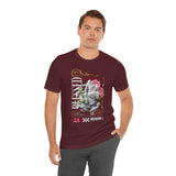 Blessed Praying Hands Floral Christian Graphic Unisex Jersey Short Sleeve Tee Faith Inspired Religious Streetwear Bold Motivational T Shirt