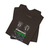 Kawasaki Ninja H2R Inspired Hyperbike Graphic Unisex Heavy Cotton Tee Streetwear Racing Style Motorcycle Art Shirt for Speed Lovers and Track Enthusiasts